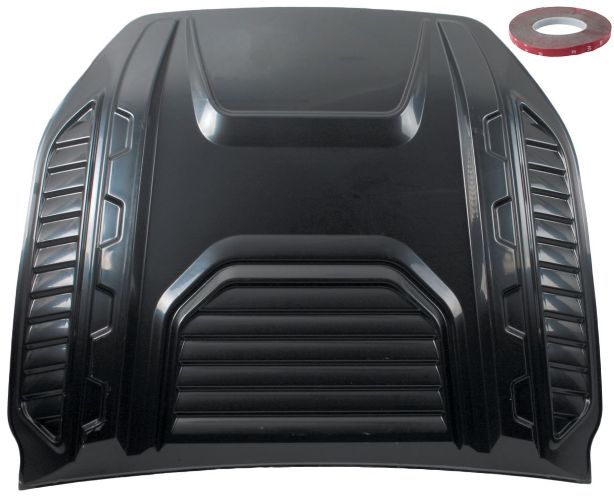 Bonnet Scoop Matte Black for Ford Ranger T6 T7 T8 2015 – 2023 Anti-Scratch  Finish