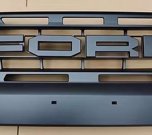 Ford Ranger T7 Wildtrack Grill - Full Black Characters (RG019-1)