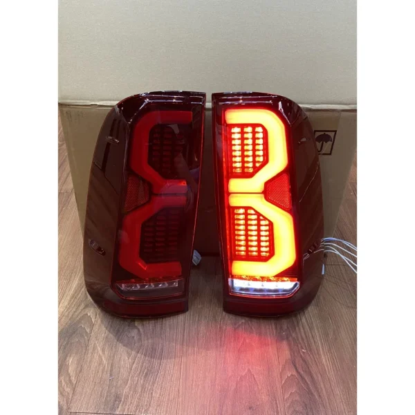 Toyota Hilux Vigo (2005-2015) LED Tail Lights Smoked V2