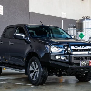 D/MAX GEN 7 NEW MODEL 2022 to current:POSTI22 POST TYPE FRONT BUMPER REPLACEMENT BULLBAR (Bumper cut) (Will require resistors to connect indicators on high spec vehicle) (Bullbar + bracket kit + under protection plates)(Courier Not Included, Please request separate quote)