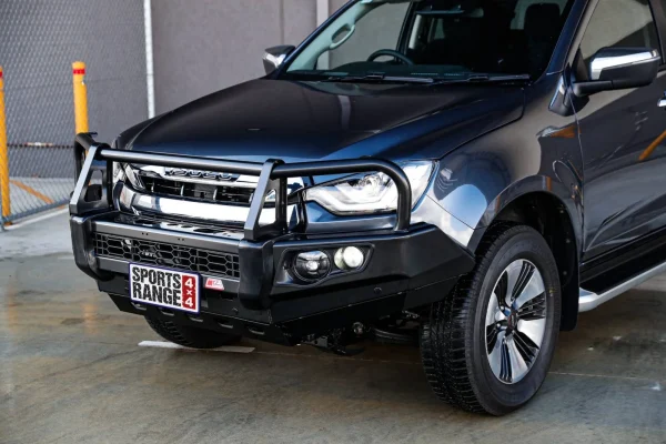 D/MAX GEN 7 NEW MODEL 2022 to current:POSTI22 POST TYPE FRONT BUMPER REPLACEMENT BULLBAR (Bumper cut) (Will require resistors to connect indicators on high spec vehicle) (Bullbar + bracket kit + under protection plates)(Courier Not Included, Please request separate quote) - Image 2