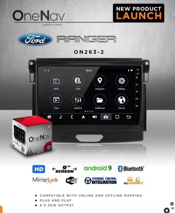 Ford Ranger Radio / Screen One Nav 2016+