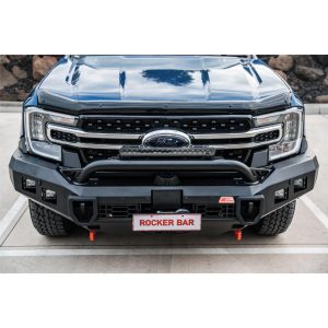 FORD RANGER T9 2023+ NEXT GEN MCC ROCKER BAR BUMPER REPLACEMENT BULLBAR (No bumper cut) – (Courier Not Included, Please request separate quote)