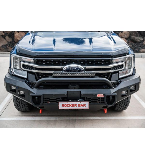 FORD RANGER T9 2023+ NEXT GEN MCC ROCKER BAR BUMPER REPLACEMENT BULLBAR (No bumper cut) – (Courier Not Included, Please request separate quote)