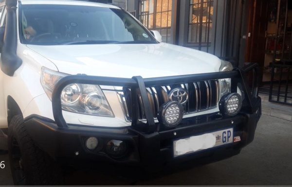 TOYOTA PRADO 150 SERIES 2010 – 2017 MCC POST TYPE BUMPER REPLACEMENT BULLBAR – POSTPR10  (Courier Not Included, Please request separate quote) - Image 2