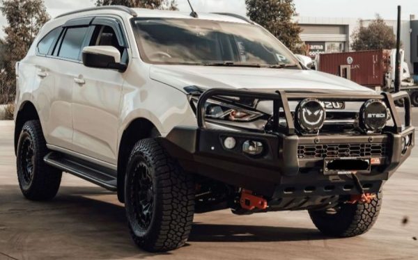 ISUZU MUX 2023 TO CURRENT MCC POST TYPE BUMPER REPLACEMENT BULLBAR – POSTIMUX23  (Courier Not Included, Please request separate quote)