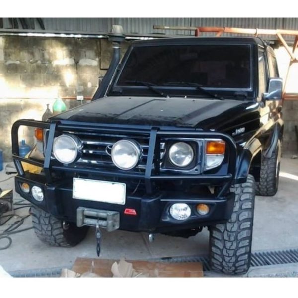 TOYOTA LANDCRUISER 70 SERIES 1994-2006 POST TYPE MCC BUMPER REPLACEMENT BULLBAR – POSTLC94 (Courier Not Included, Please request separate quote) - Image 2