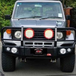 TOYOTA LANDCRUISER 70 SERIES 1994-2006 POST TYPE MCC BUMPER REPLACEMENT BULLBAR – POSTLC94 (Courier Not Included, Please request separate quote)