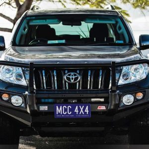TOYOTA PRADO 150 SERIES 2010 – 2017 MCC POST TYPE BUMPER REPLACEMENT BULLBAR – POSTPR10  (Courier Not Included, Please request separate quote)
