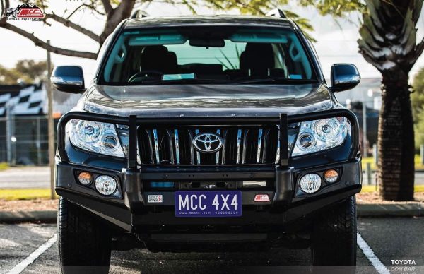 TOYOTA PRADO 150 SERIES 2010 – 2017 MCC POST TYPE BUMPER REPLACEMENT BULLBAR – POSTPR10  (Courier Not Included, Please request separate quote)