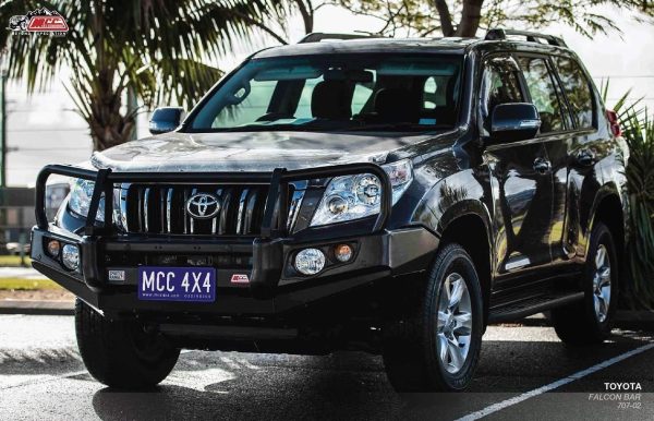 TOYOTA PRADO 150 SERIES 2010 – 2017 MCC POST TYPE BUMPER REPLACEMENT BULLBAR – POSTPR10  (Courier Not Included, Please request separate quote) - Image 6