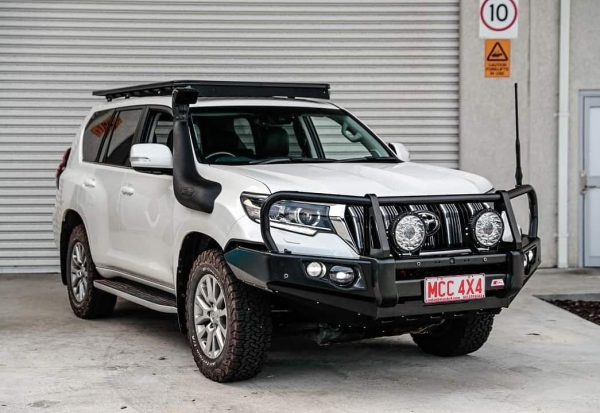 TOYOTA PRADO 2018+ TO CURRENT MCC POST TYPE BUMPER REPLACEMENT BULLBAR – POSTPR18 (Courier Not Included, Please request separate quote)