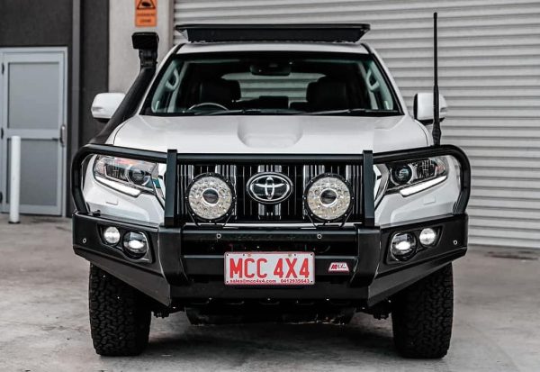 TOYOTA PRADO 2018+ TO CURRENT MCC POST TYPE BUMPER REPLACEMENT BULLBAR – POSTPR18 (Courier Not Included, Please request separate quote) - Image 2
