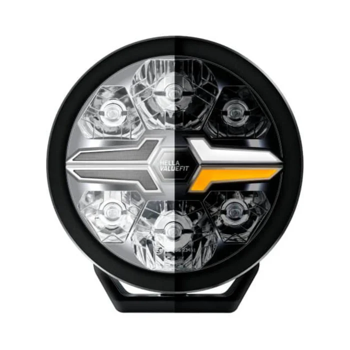 Hella Valuefit Blade 9" Round Black single