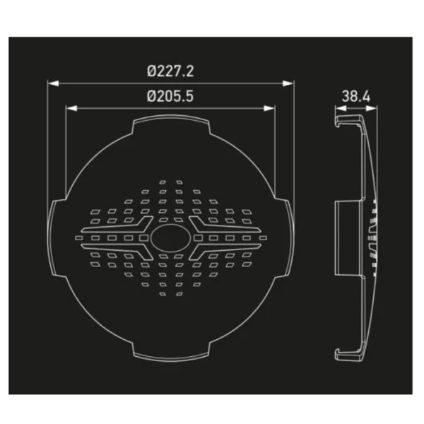 Hella Valuefit Blade 9" Round Black single - Image 5