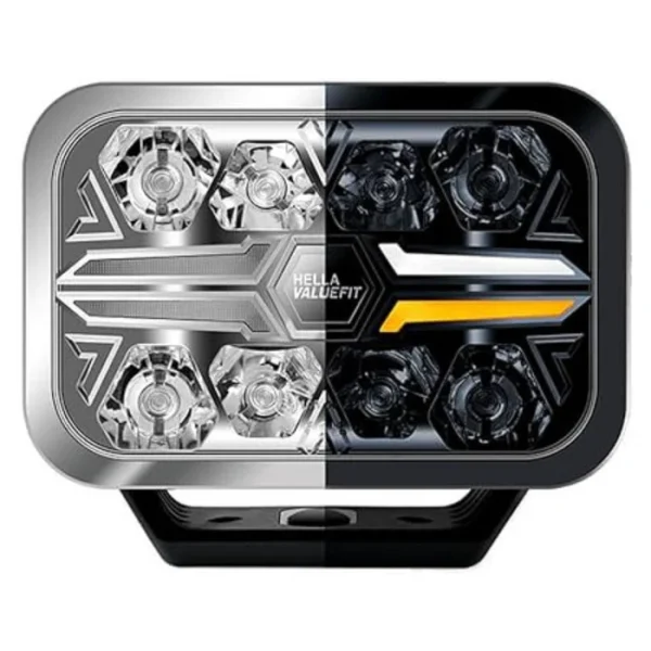 Hella Valuefit Blade Rectangular 9'' Chrome single