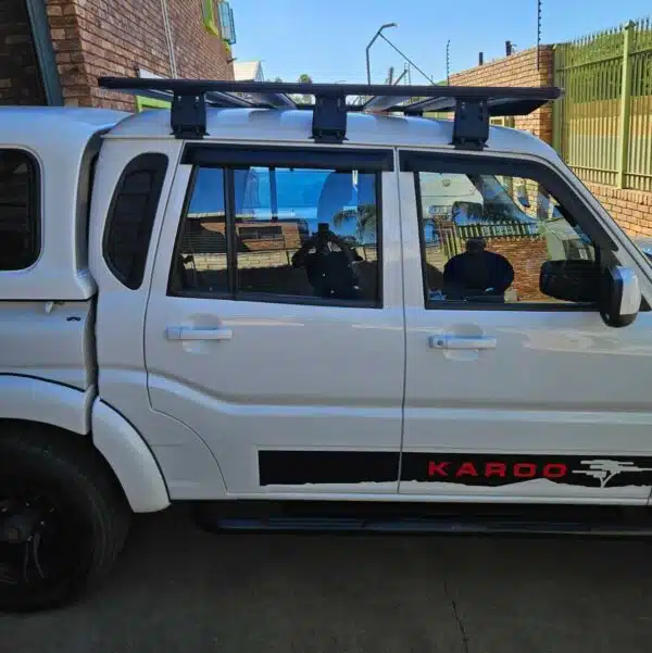 Mahindra Pik-Up D/C BZT Roof Rack - Image 2