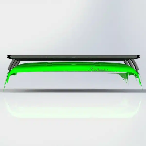 Mahindra Pik-Up D/C BZT Roof Rack - Image 5