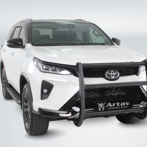 Toyota Hilux & Fortuner Bull Bar Black (Push Bar) (Police Bar) 2020+ BS-90047