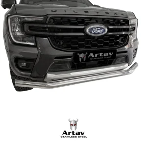 Artav | Ford Ranger Next Gen Front Styling Bar Single Tube Stainless 150099T