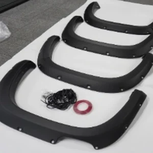 VW Amarok 2023+ Fender flares Modified Design with PDC's Matt Black - 6 pce