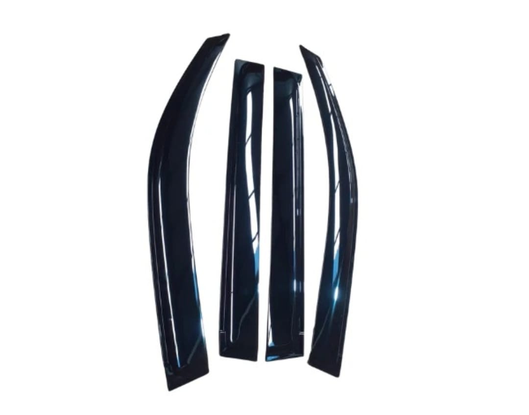 Toyota Land Cruiser VX200 (2016 - 2021) Facelift Weather Guards Double/Single /Extra CabGloss Black