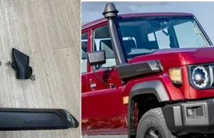 Toyota Land Cruiser 76/79 Series 2024 2.4/2.8 Replacement Snorkel