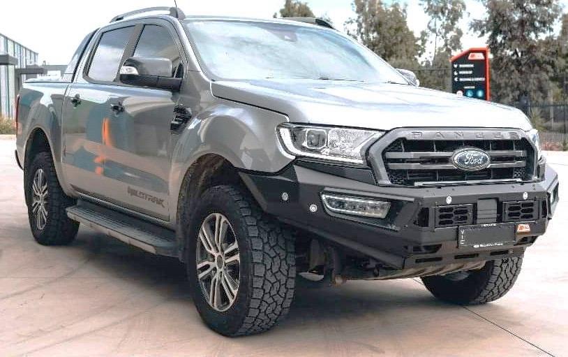 MCC Pegasus mild steel front bumper replacement bullbar for Ford Ranger T7 and Everest 2016–2023 – PBSTRADFOT7 (Courier Not Included, Please request separate quote) - Image 2