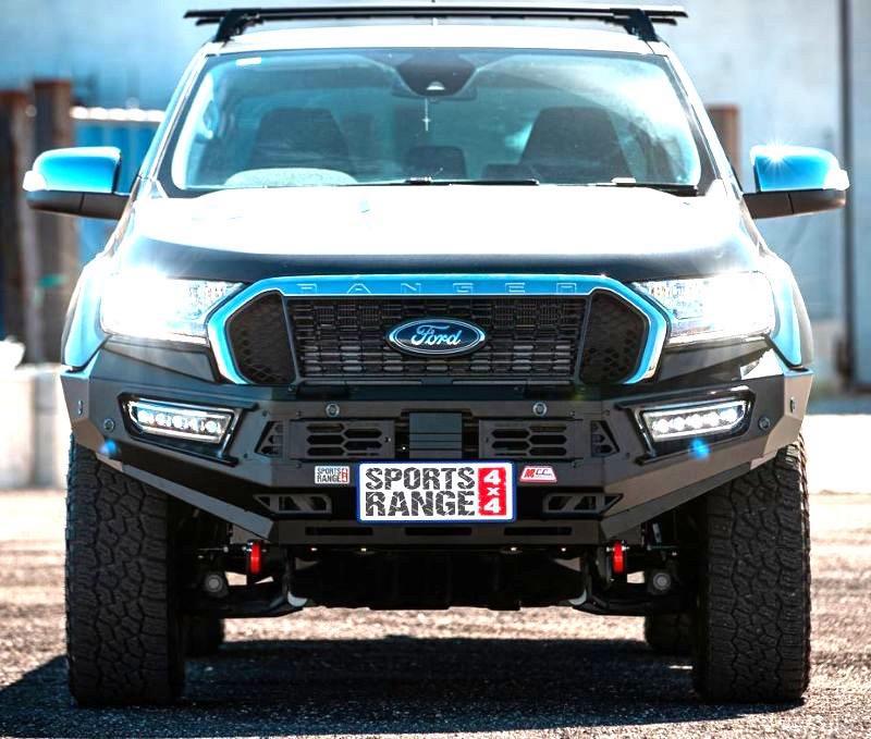 MCC Pegasus mild steel front bumper replacement bullbar for Ford Ranger T7 and Everest 2016–2023 – PBSTRADFOT7 (Courier Not Included, Please request separate quote) - Image 4