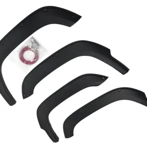 Jimny Gen 4 Modified design Fender flares with studs Matt Black