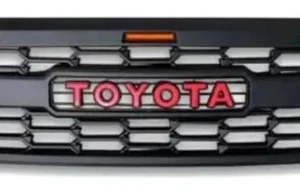 Toyota Hilux (2006-2011) GR Grill With Top LED's Matt Black