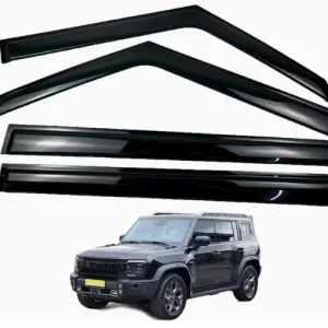 Jetour T2 2025+ Weather Guards Slim Design Gloss Black